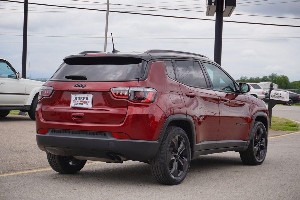 used 2021 Jeep Compass car, priced at $18,156