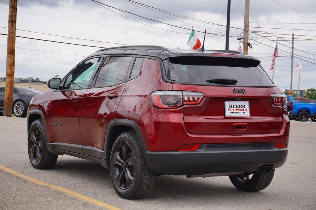 used 2021 Jeep Compass car, priced at $17,320