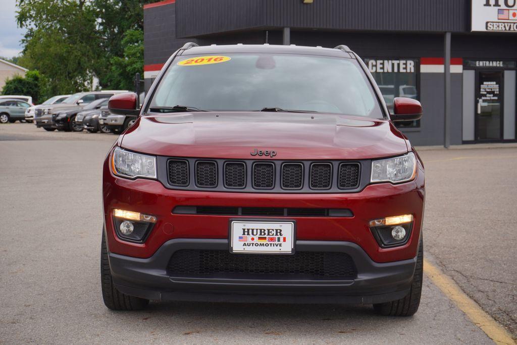 used 2021 Jeep Compass car, priced at $18,156