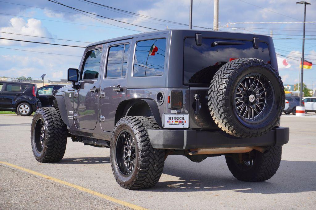 used 2017 Jeep Wrangler Unlimited car, priced at $18,419