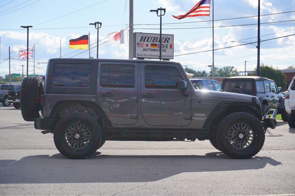 used 2017 Jeep Wrangler Unlimited car, priced at $18,419