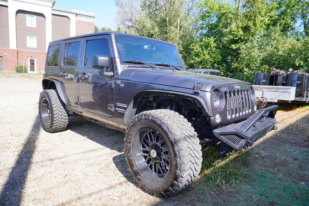 used 2017 Jeep Wrangler Unlimited car, priced at $18,792