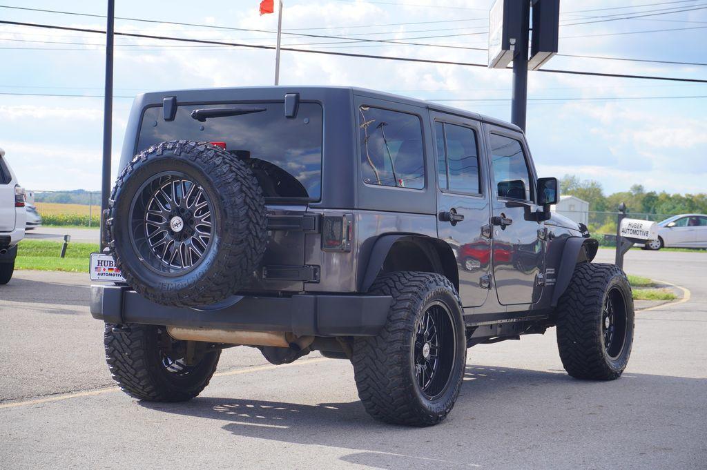 used 2017 Jeep Wrangler Unlimited car, priced at $18,419