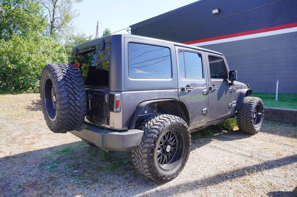 used 2017 Jeep Wrangler Unlimited car, priced at $18,792