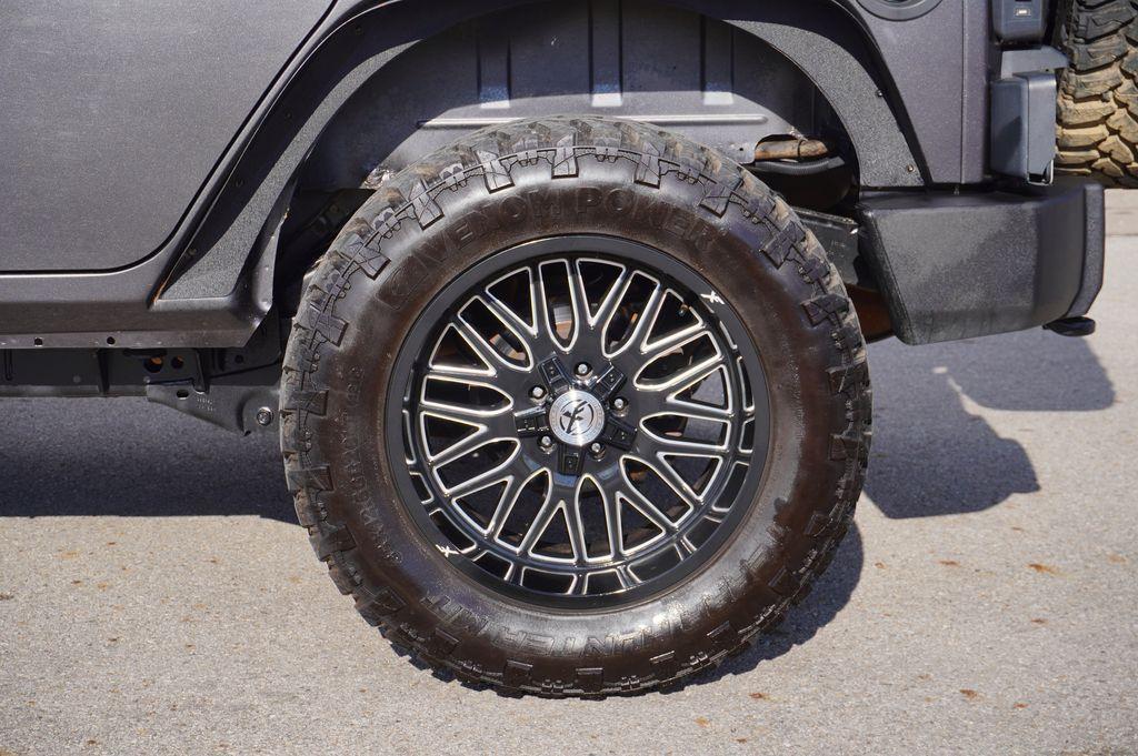used 2017 Jeep Wrangler Unlimited car, priced at $18,419