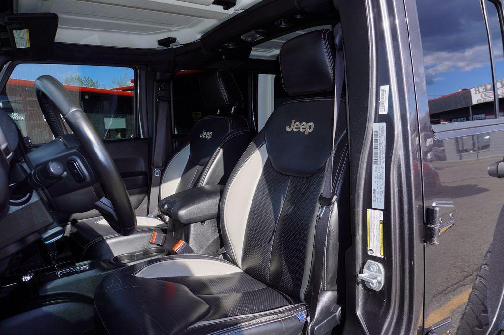 used 2017 Jeep Wrangler Unlimited car, priced at $18,419