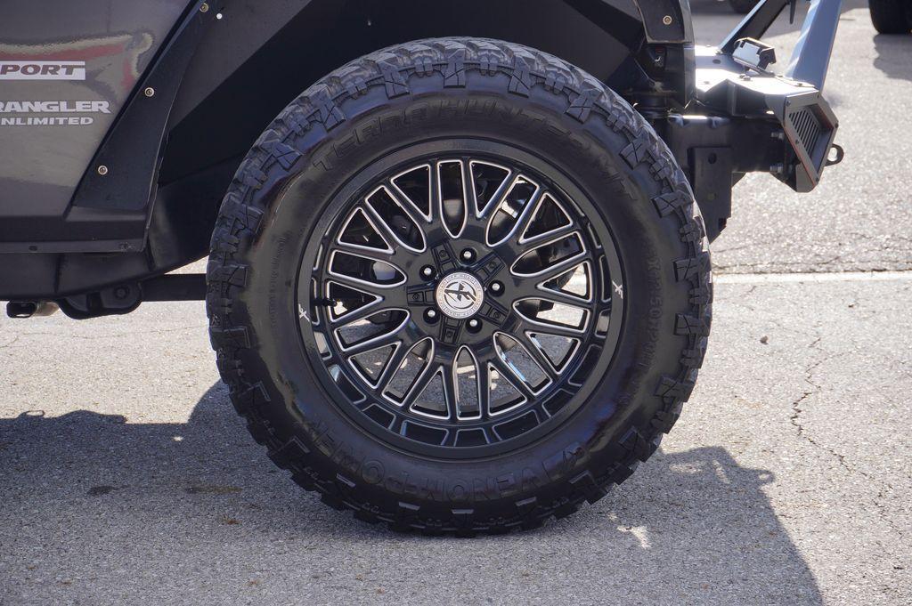 used 2017 Jeep Wrangler Unlimited car, priced at $18,419