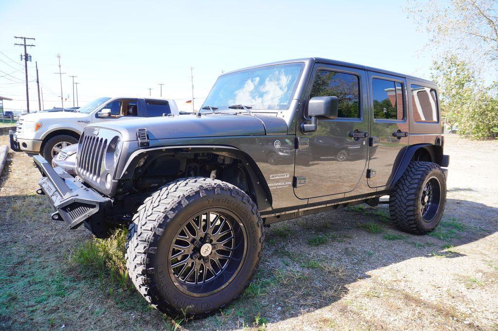 used 2017 Jeep Wrangler Unlimited car, priced at $18,792