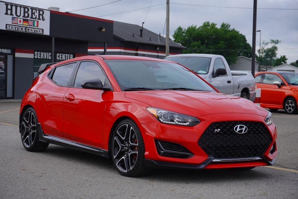 used 2021 Hyundai Veloster N car, priced at $24,462