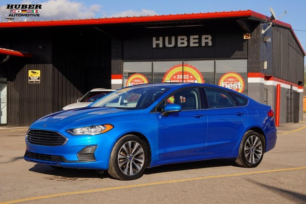 used 2020 Ford Fusion car, priced at $15,504