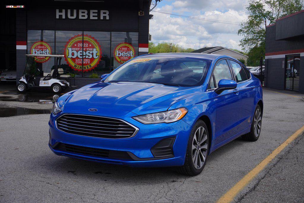 used 2020 Ford Fusion car, priced at $15,108