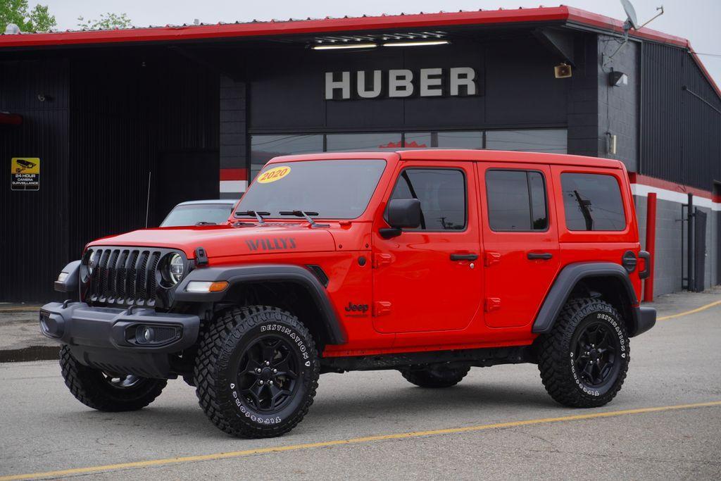used 2020 Jeep Wrangler Unlimited car, priced at $35,500