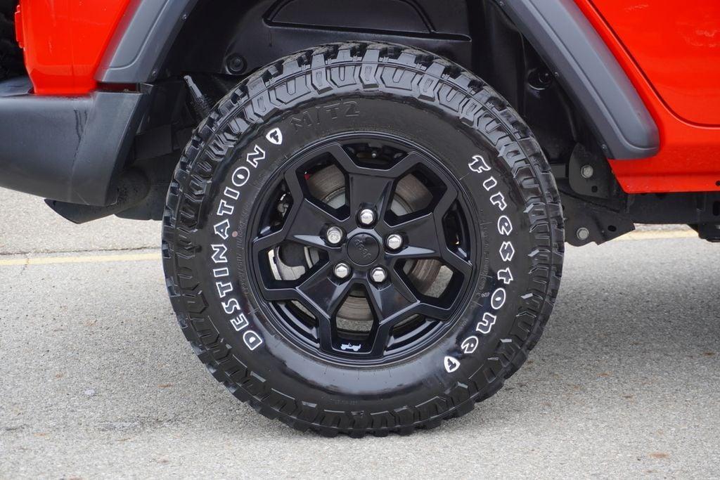 used 2020 Jeep Wrangler Unlimited car, priced at $35,500