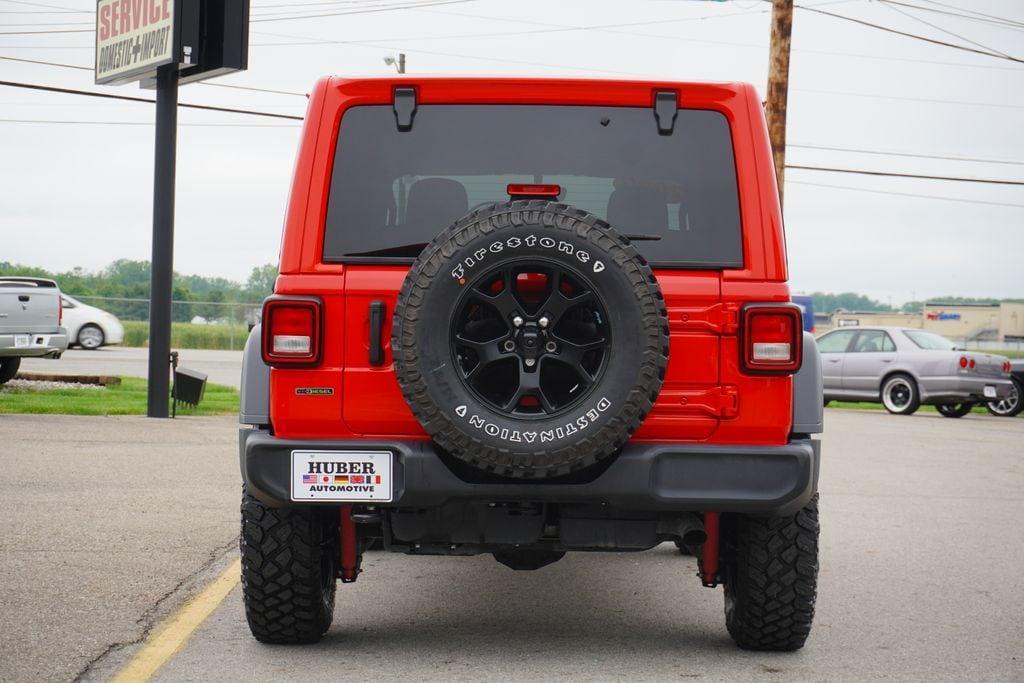 used 2020 Jeep Wrangler Unlimited car, priced at $35,500