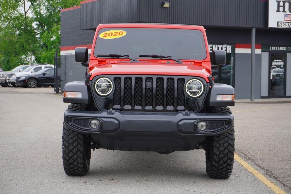 used 2020 Jeep Wrangler Unlimited car, priced at $35,500