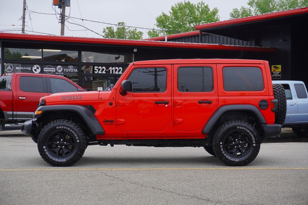used 2020 Jeep Wrangler Unlimited car, priced at $35,500