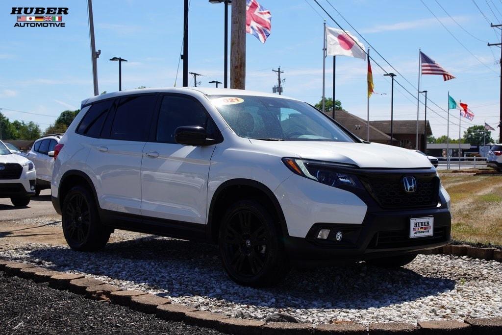 used 2021 Honda Passport car, priced at $26,452