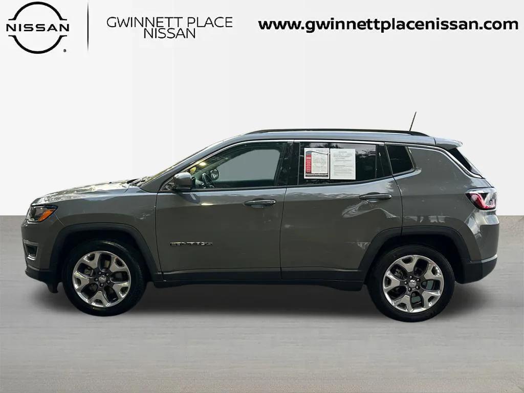 used 2021 Jeep Compass car, priced at $17,202
