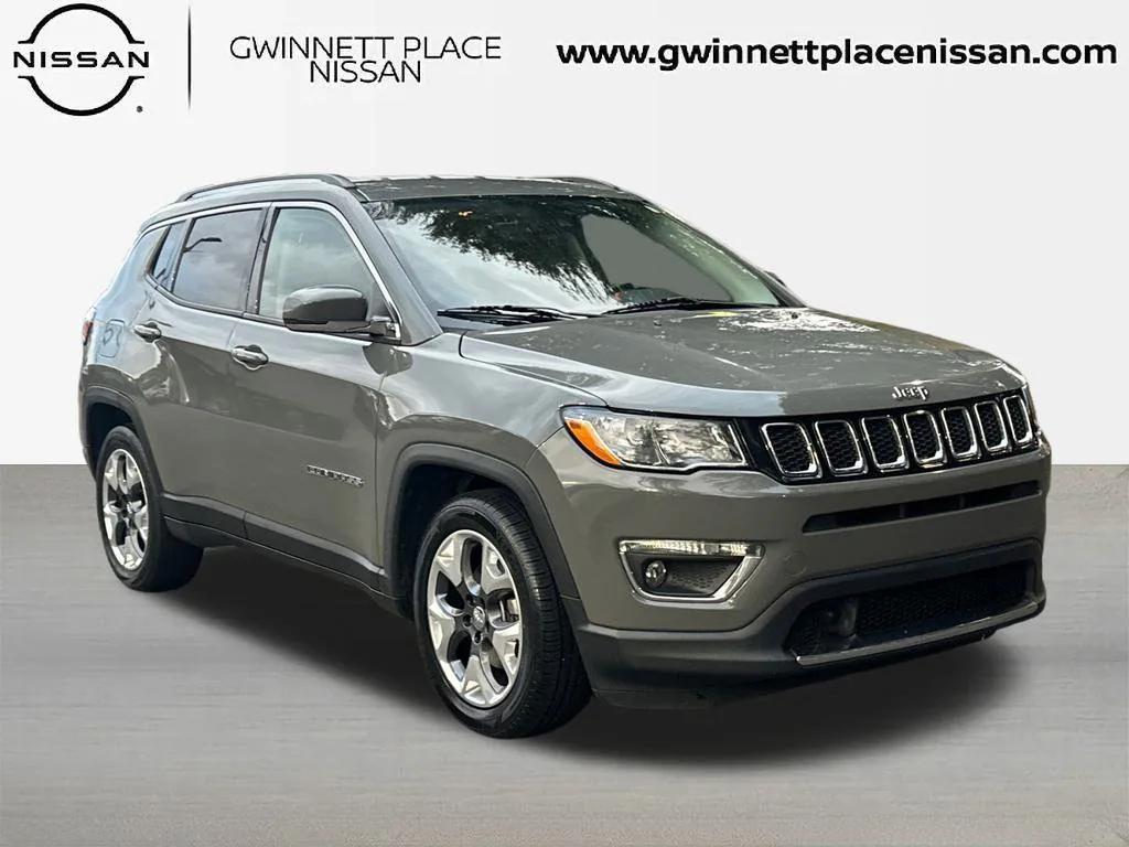 used 2021 Jeep Compass car, priced at $17,202