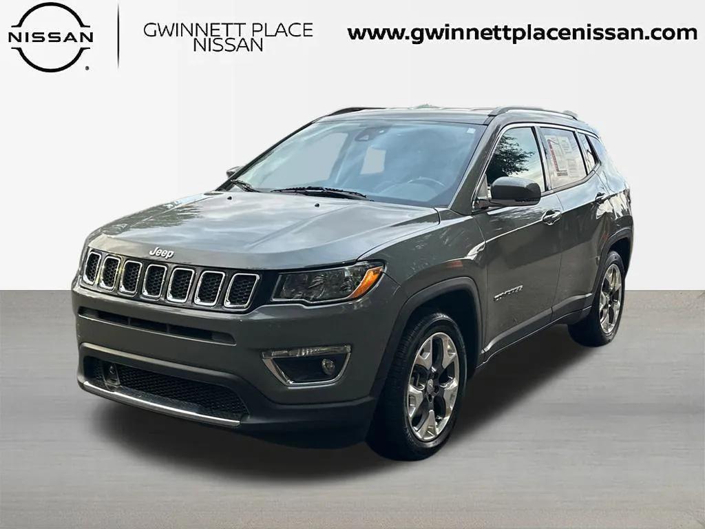 used 2021 Jeep Compass car, priced at $17,202
