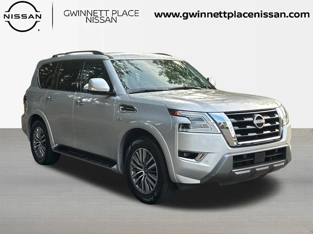 used 2021 Nissan Armada car, priced at $29,470