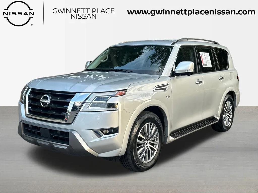 used 2021 Nissan Armada car, priced at $29,470