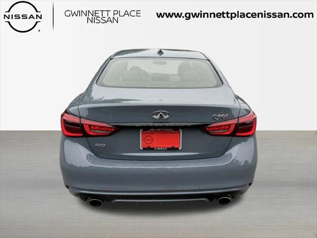 used 2024 INFINITI Q50 car, priced at $45,544