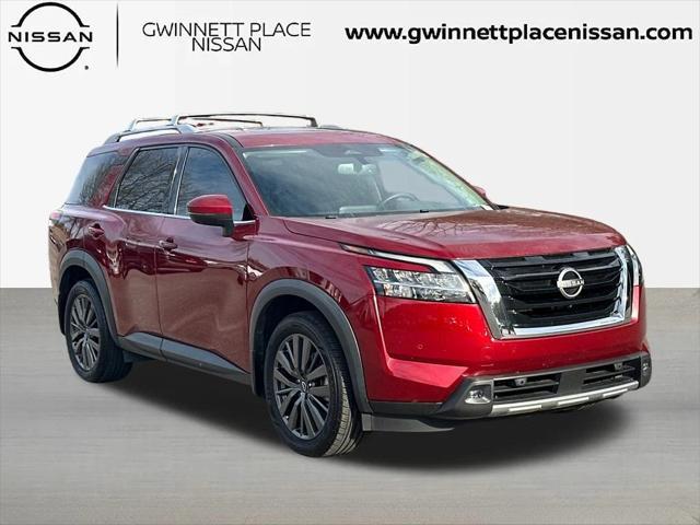 used 2022 Nissan Pathfinder car, priced at $28,499