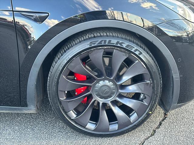 used 2021 Tesla Model Y car, priced at $32,599