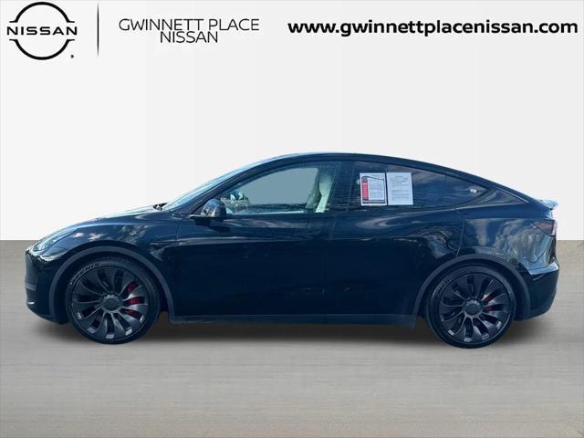 used 2021 Tesla Model Y car, priced at $32,599