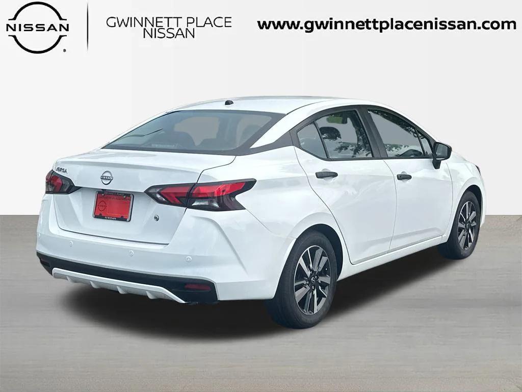 new 2025 Nissan Versa car, priced at $20,131