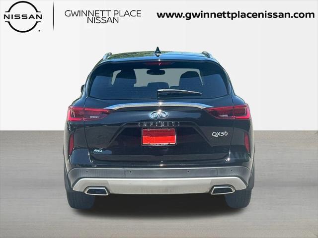 used 2021 INFINITI QX50 car, priced at $28,699