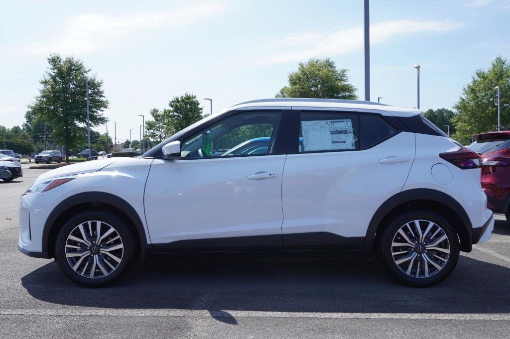 new 2024 Nissan Kicks car, priced at $25,855