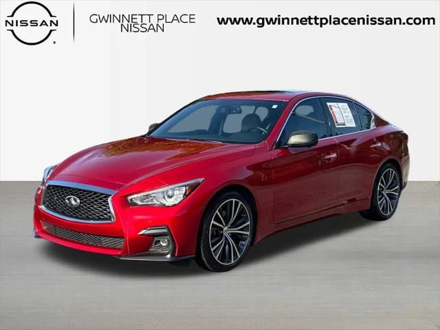 used 2021 INFINITI Q50 car, priced at $24,278