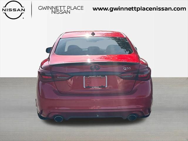 used 2021 INFINITI Q50 car, priced at $24,278