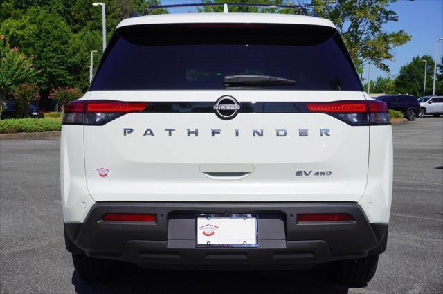 new 2024 Nissan Pathfinder car, priced at $37,118