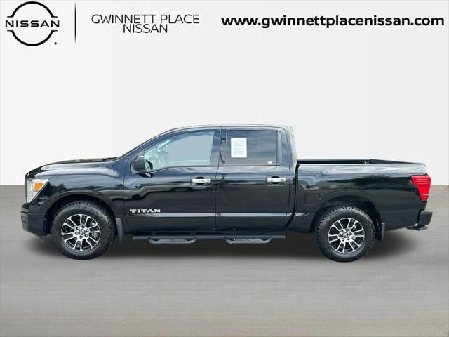 used 2021 Nissan Titan car, priced at $28,499