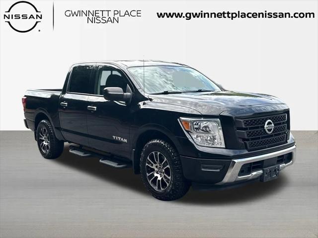 used 2021 Nissan Titan car, priced at $28,499