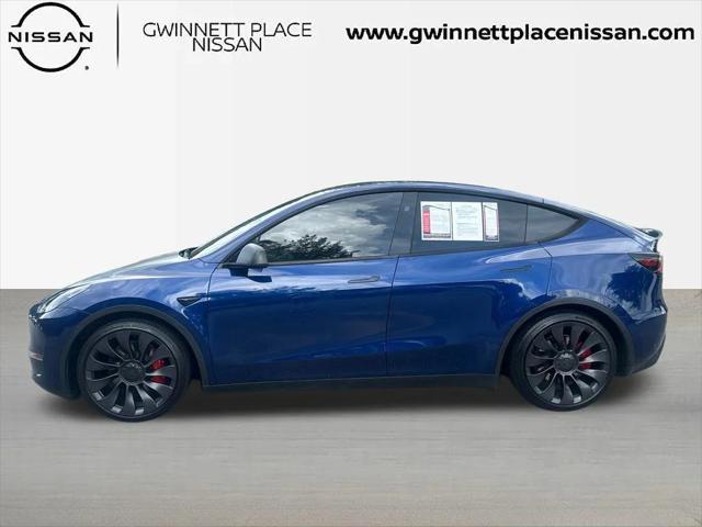 used 2024 Tesla Model Y car, priced at $34,693