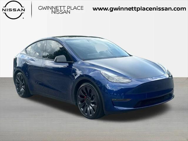 used 2024 Tesla Model Y car, priced at $34,693