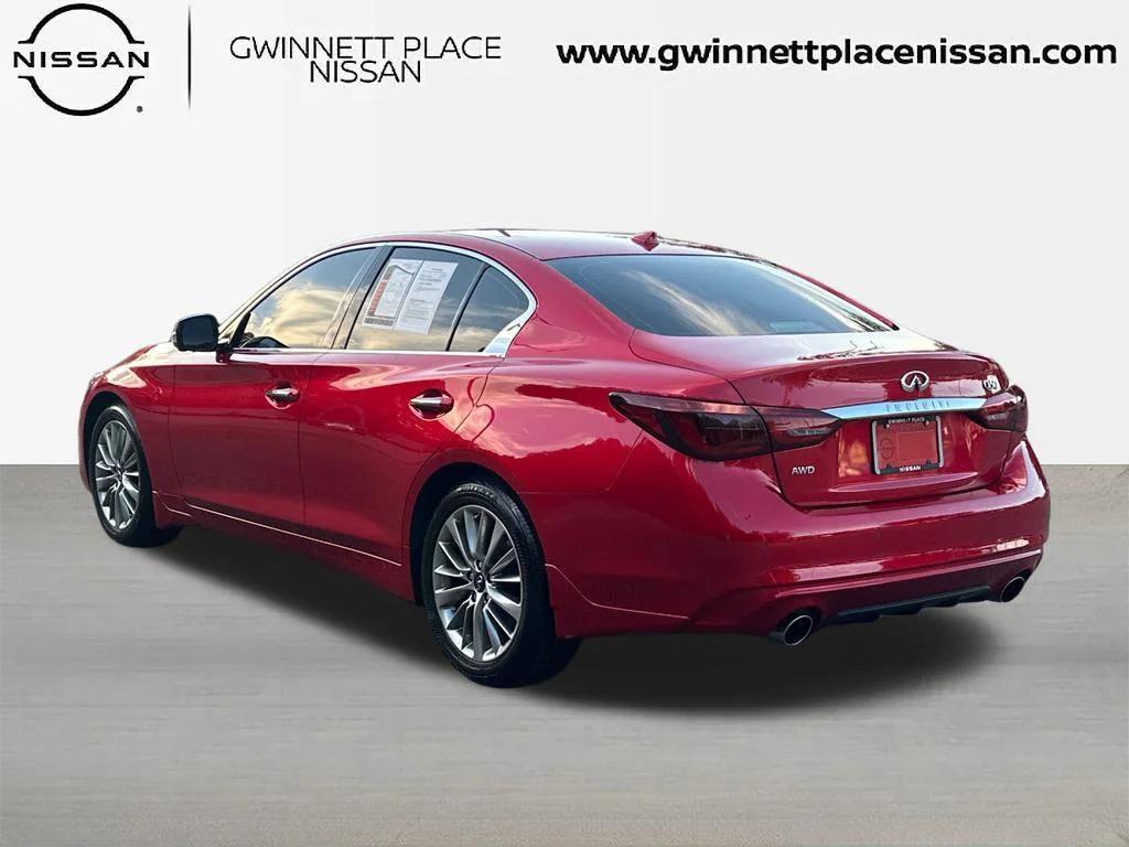 used 2023 INFINITI Q50 car, priced at $30,829