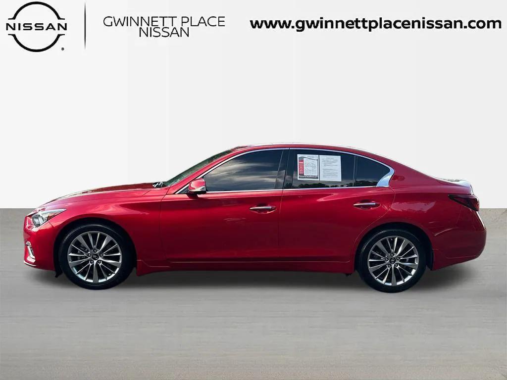 used 2023 INFINITI Q50 car, priced at $30,829