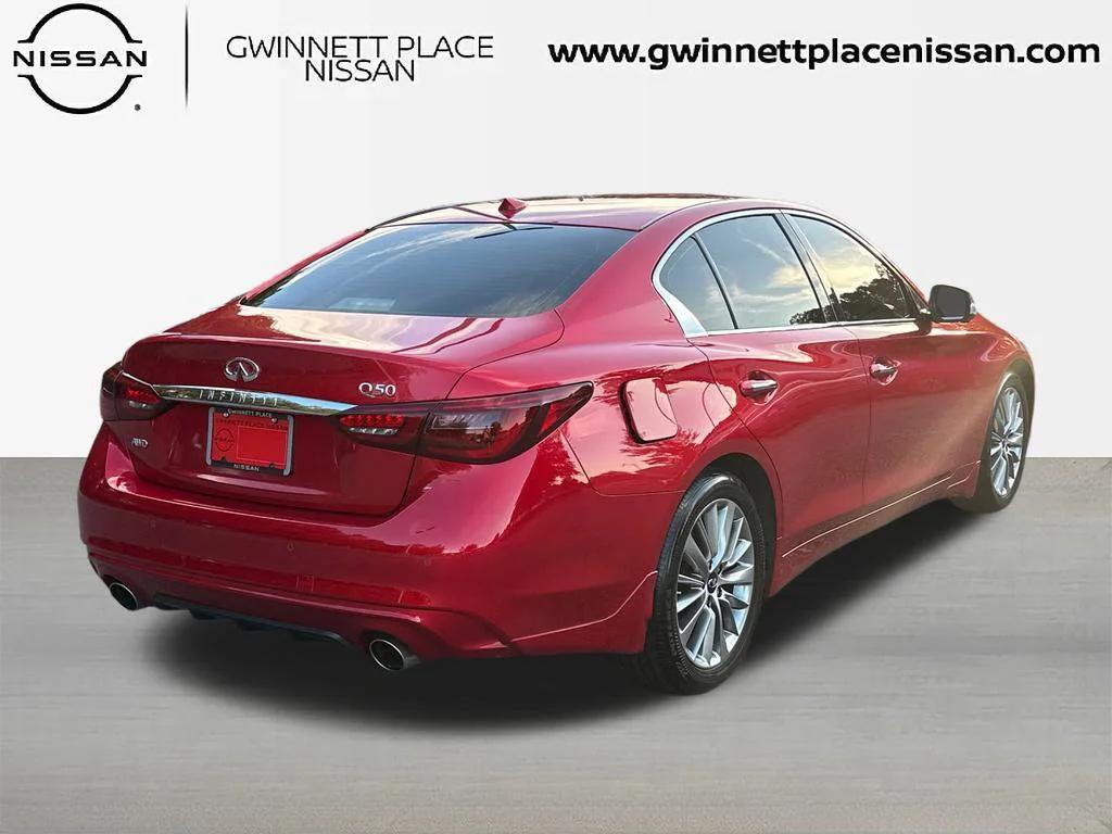 used 2023 INFINITI Q50 car, priced at $30,829