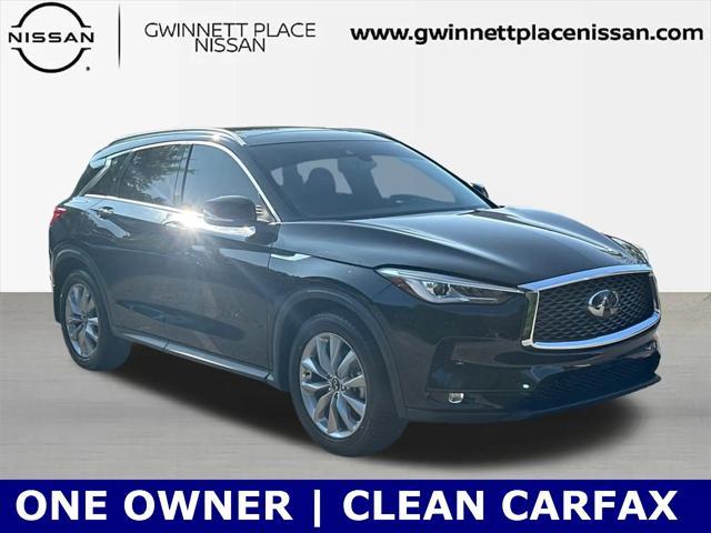 used 2021 INFINITI QX50 car, priced at $25,699