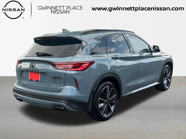 used 2023 INFINITI QX50 car, priced at $34,491