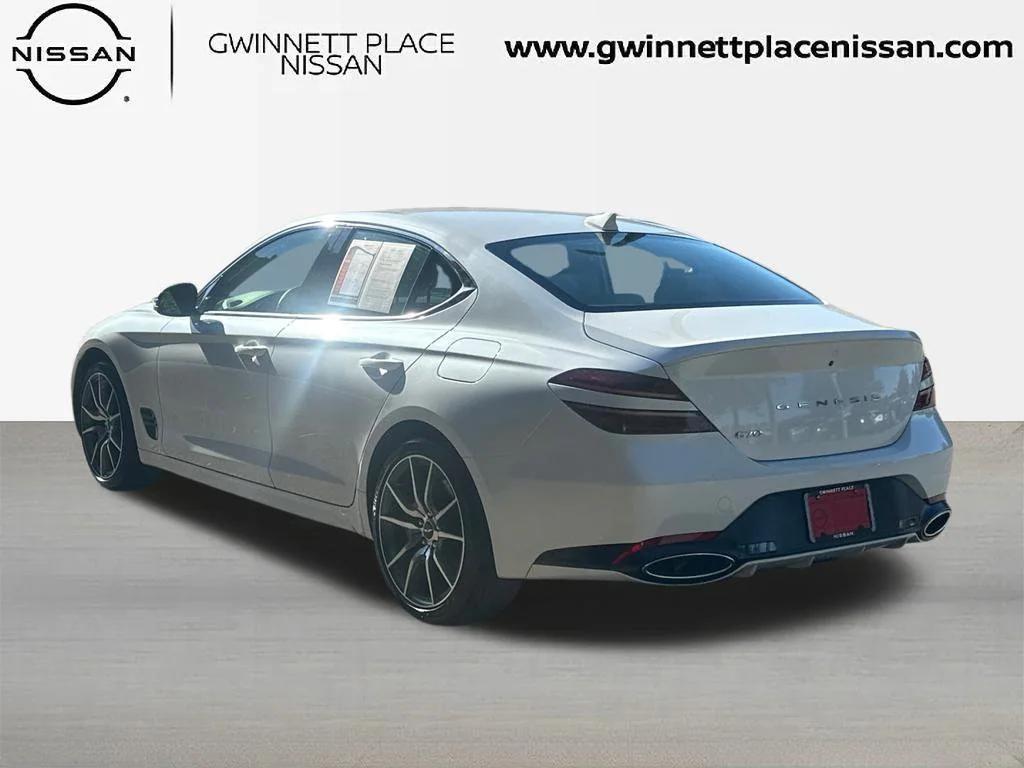 used 2025 Genesis G70 car, priced at $29,998