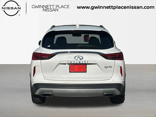 used 2021 INFINITI QX50 car, priced at $25,699