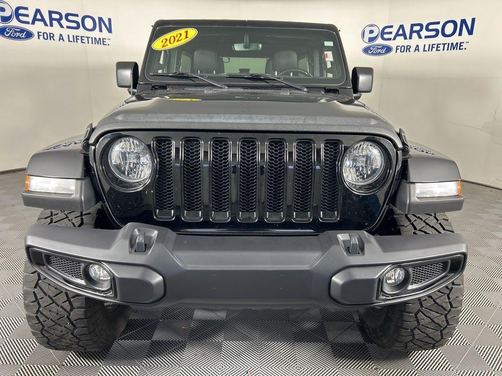 used 2021 Jeep Wrangler Unlimited car, priced at $28,542