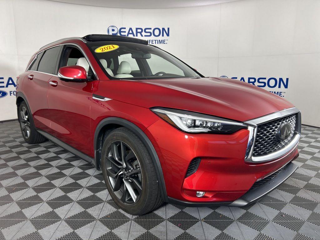 used 2021 INFINITI QX50 car, priced at $26,910