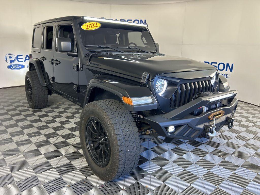 used 2022 Jeep Wrangler Unlimited car, priced at $37,556